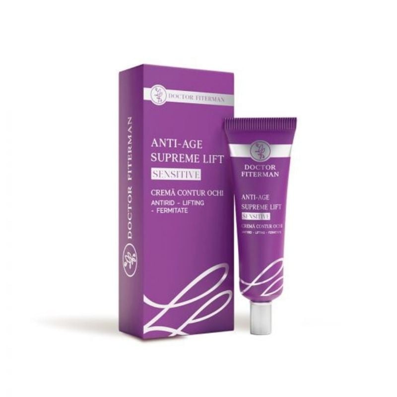 Dr Fiterman ANTI-AGE SUPREME LIFT SENSITIVE Crema contur ochi, 15ml 15ml imagine teramed.ro
