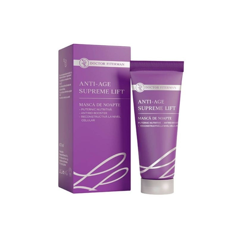 Dr Fiterman ANTI-AGE SUPREME LIFT Masca de noapte, 75ml Frumusete si ingrijire