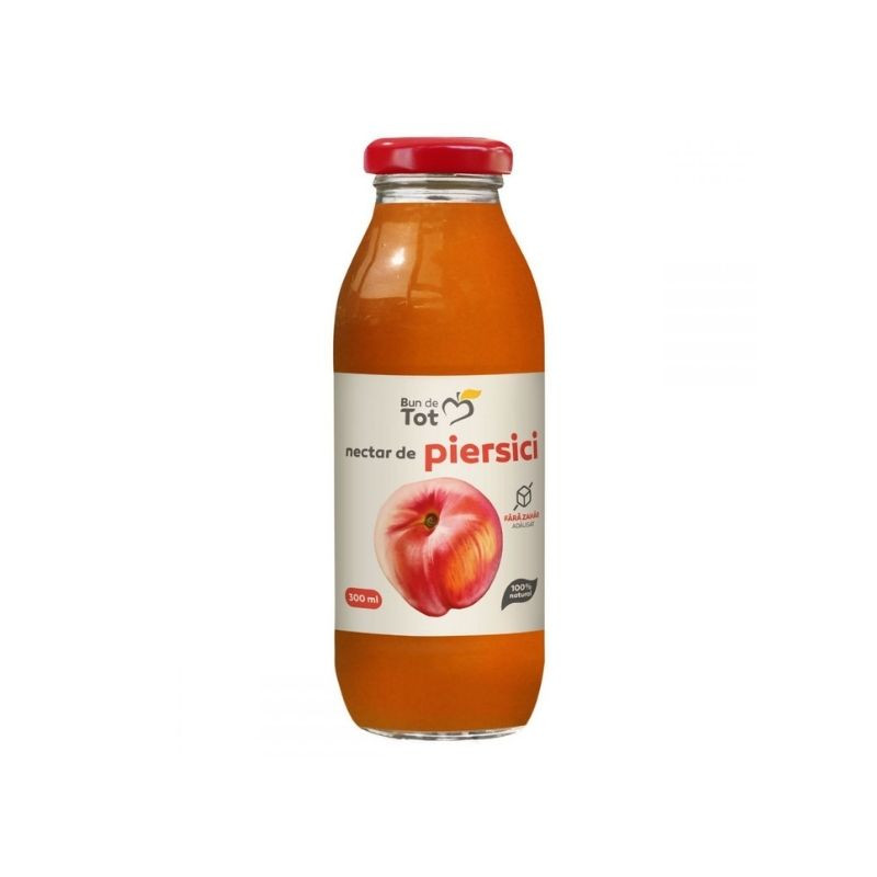 DACIA PLANT Nectar Piersici fara zahar, 300ml (fara
