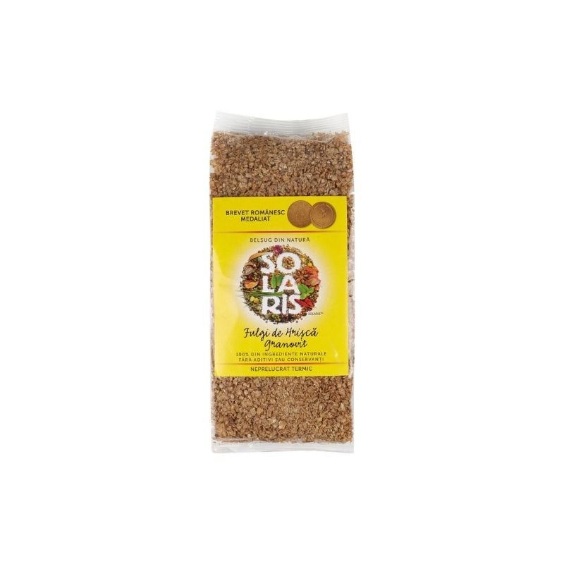 SOLARIS Fulgi de Hrisca Granovit, 350g 350g imagine noua