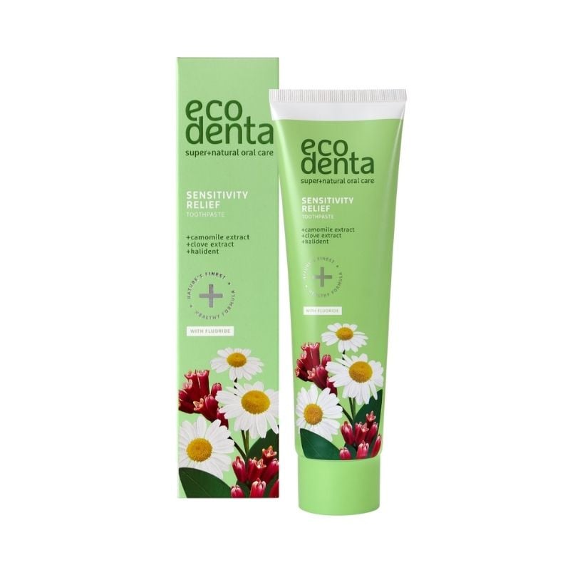 Ecodenta Pasta De Dinti Cu Extract De Galbenele Pentru Dinti Sensibili, 100ml