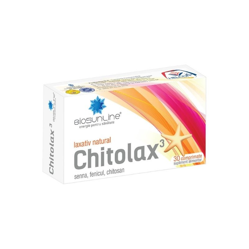 BioSunLine Chitolax, 30 comprimate Laxative 2023-09-22 3