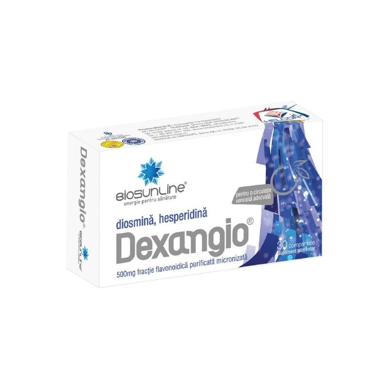 BioSunLine Dexangio, 30 comprimate Varice