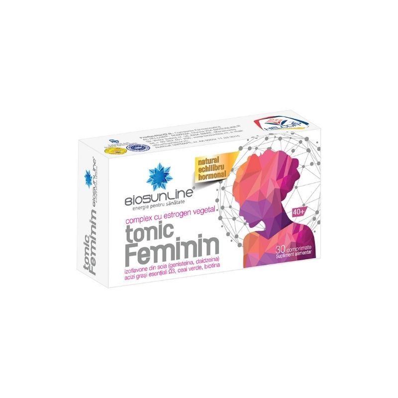 BioSunLine Tonic Feminin, 30 comprimate Antioxidante 2023-09-23