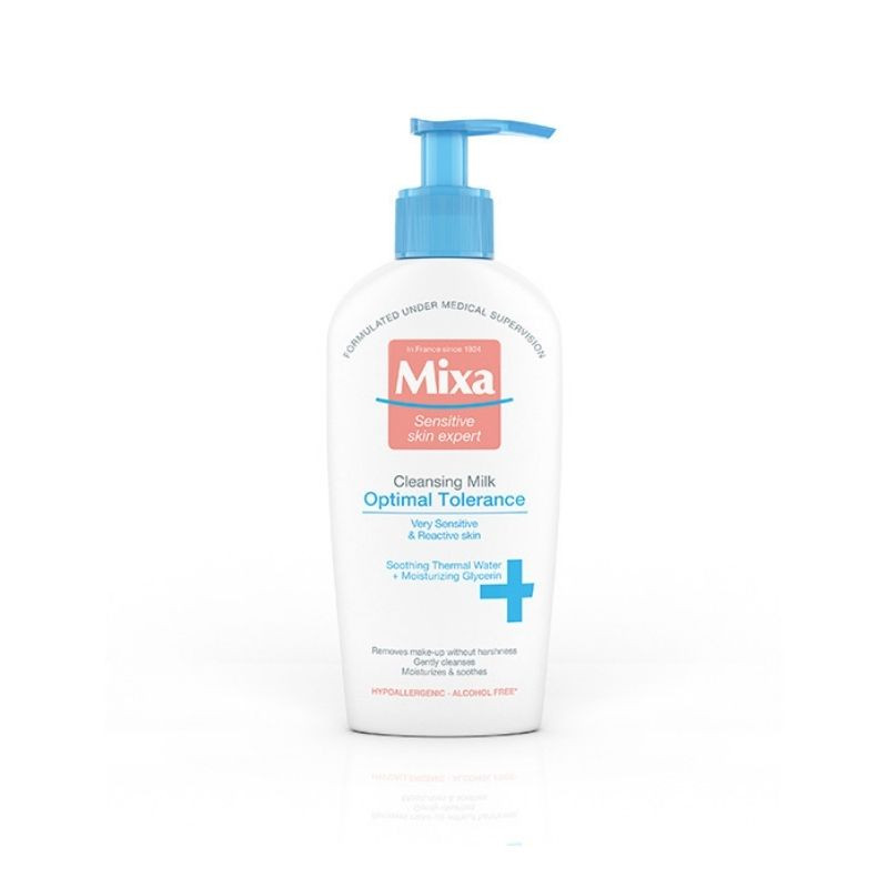 MIXA OPTIMAL TOLERANCE Lapte demachiant, 200ml 200ml imagine noua