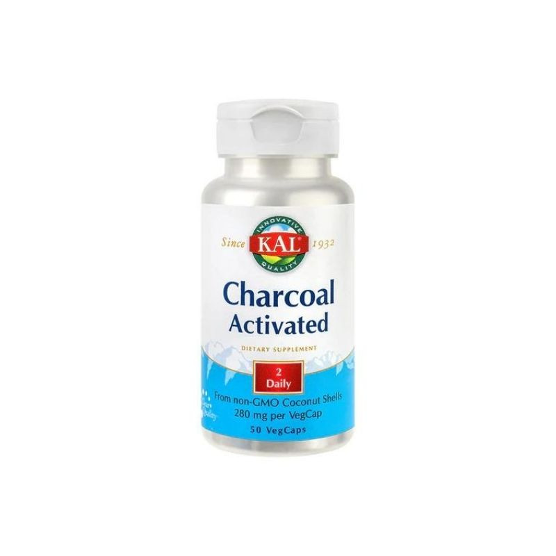 Secom Charcoal Activated (Carbune medicinal) 280mg, 50 capsule 280MG imagine noua