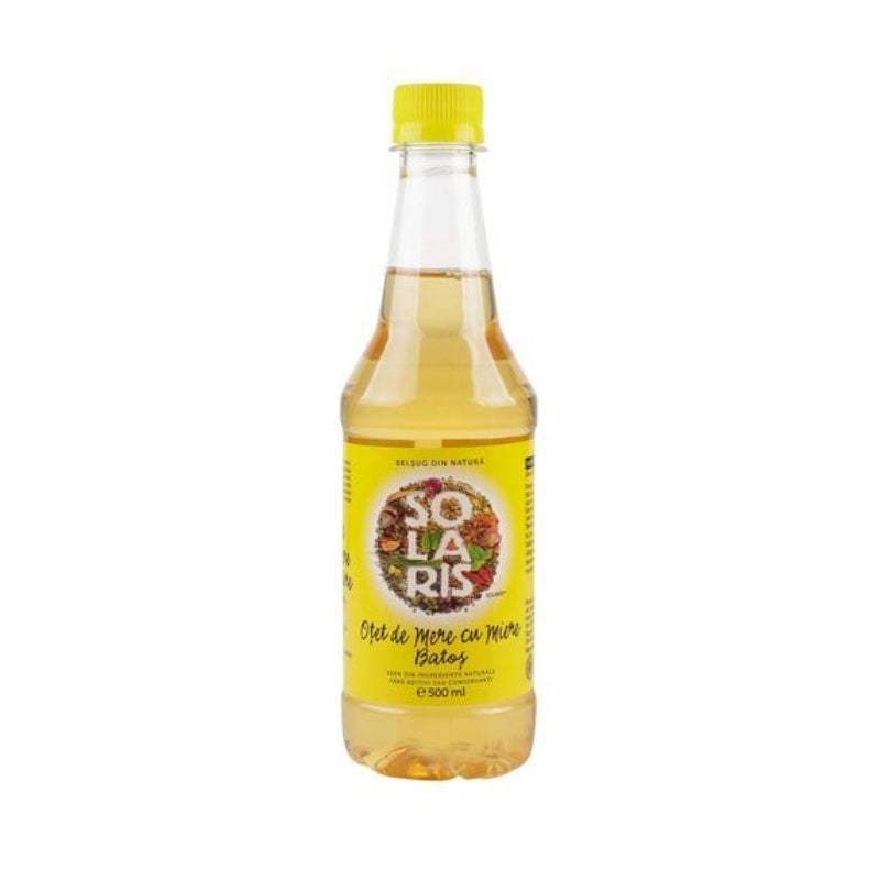 SOLARIS Otet de mere si miere, 500ml 500ml imagine noua