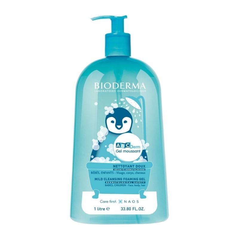Bioderma ABCDerm Gel spumant, 1L ABCDerm imagine 2022