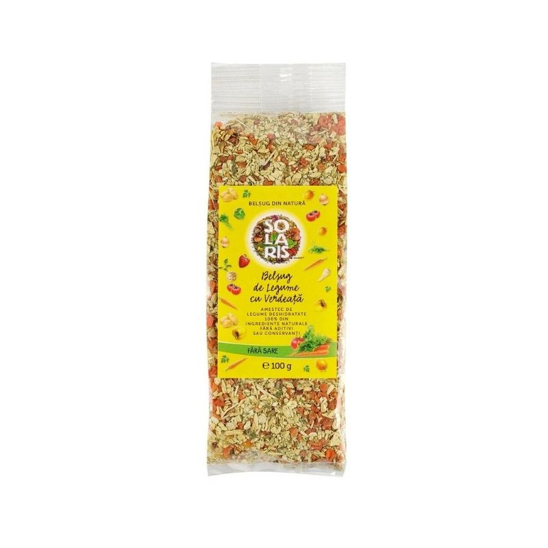 SOLARIS Belsug legume cu verdeata, 100g 100g imagine 2022