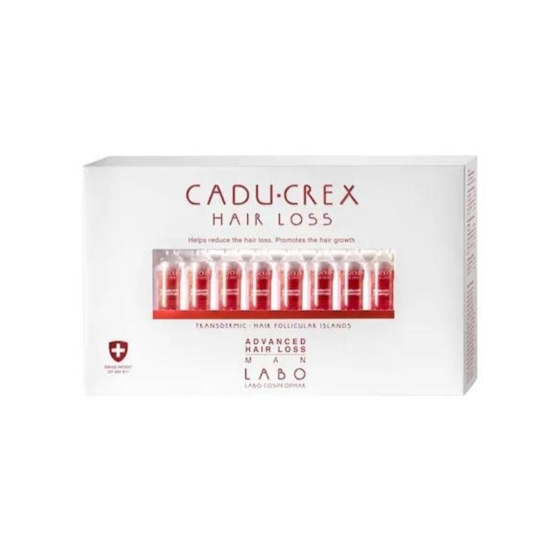 CADU-CREX Tratament impotriva caderii parului stadiu avansat barbati, 20 fiole avansat imagine noua