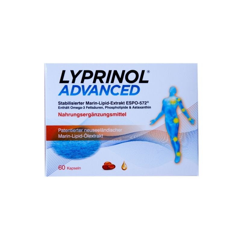 Lyprinol Advanced complex lipidic marin, 60 capsule Advanced imagine noua