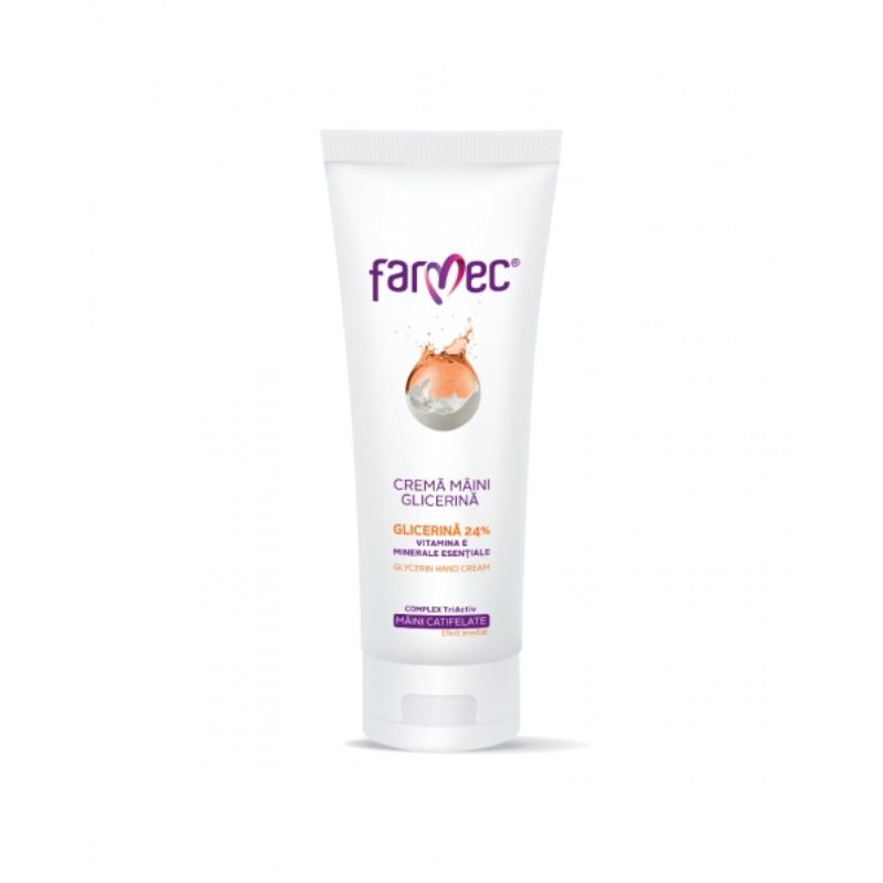 Farmec crema maini cu glicerina, 40ml