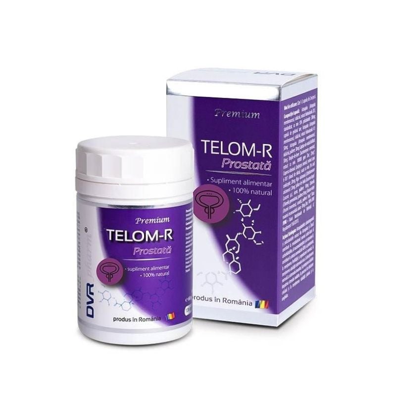DVR Pharm Telom-R prostata, 120 capsule Genito-urinar 2023-10-03