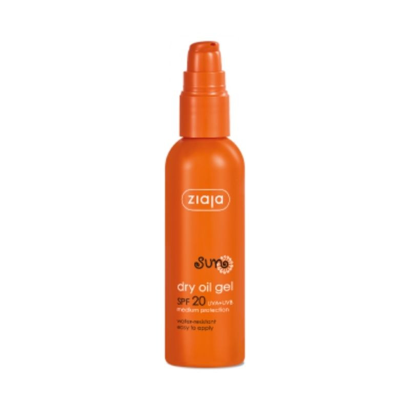 ZIAJA Sun Ulei uscat formula gel pentru protectie solara SPF20, 90ml Frumusete si ingrijire