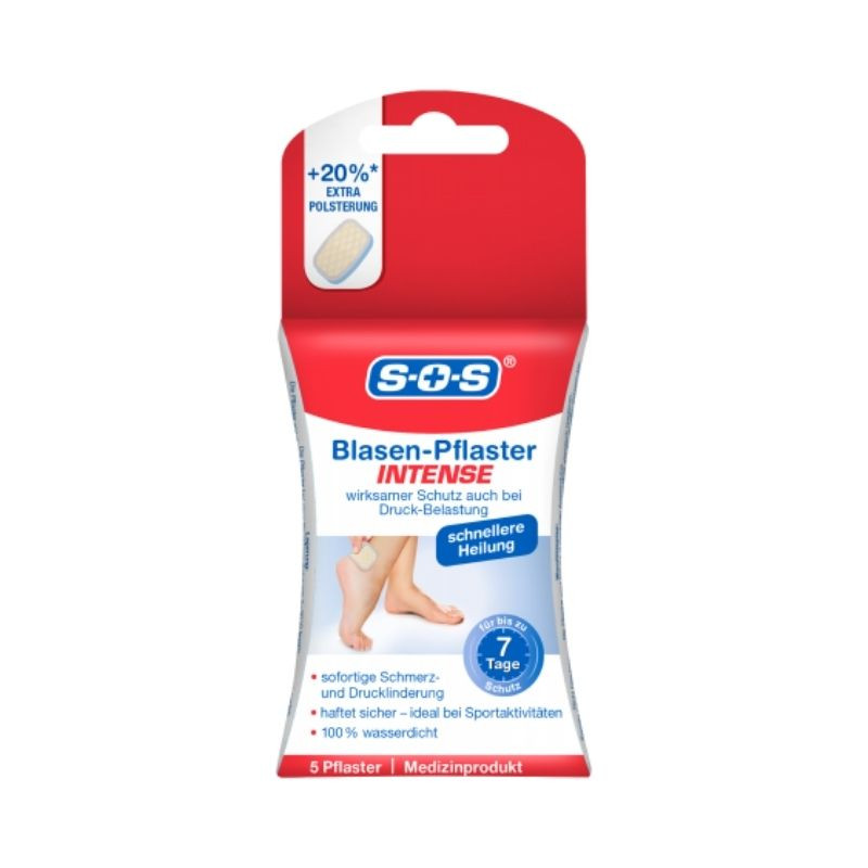 SOS Plasture Intense pentru bataturi, 5 bucati