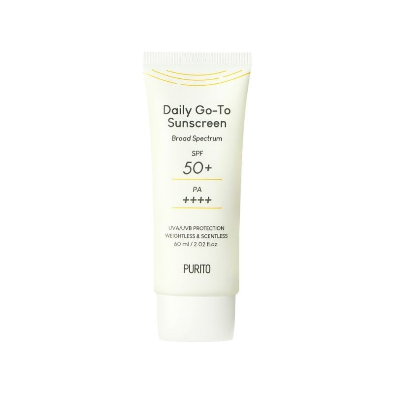 PURITO Daily Go-To Crema de fata cu protectie solara SPF 50+ PA++++, 60ml Frumusete si ingrijire