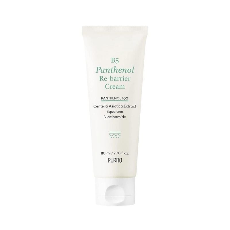 Purito b5 panthenol re-barrier crema de fata hidratanta, 80ml