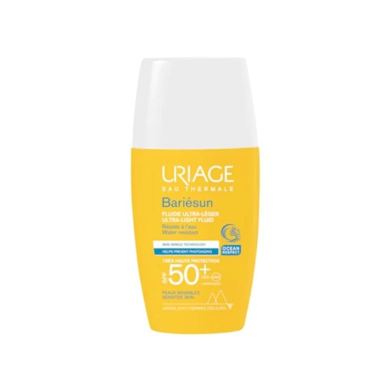 Fluid lejer protectie solara SPF50+ Bariesun, 30ml, URIAGE