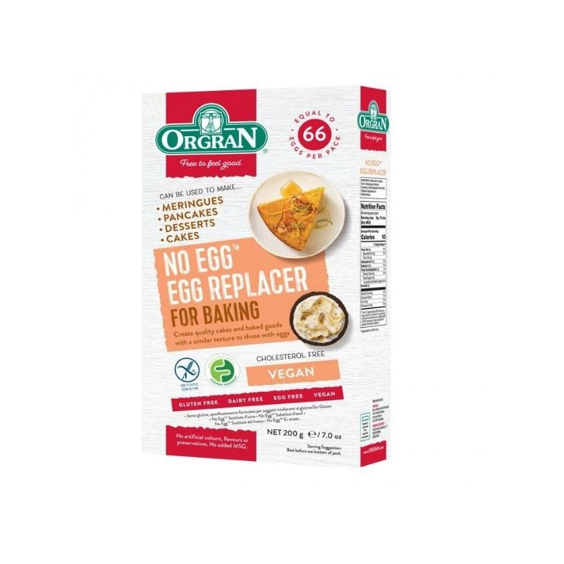 ORGRAN Amestec fara ou – echivalent 66 oua, 200g Alimente fara gluten 2023-10-03