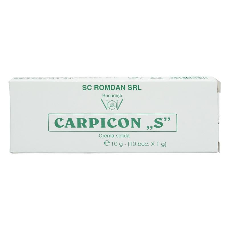 Carpicon S supozitoare, 10g