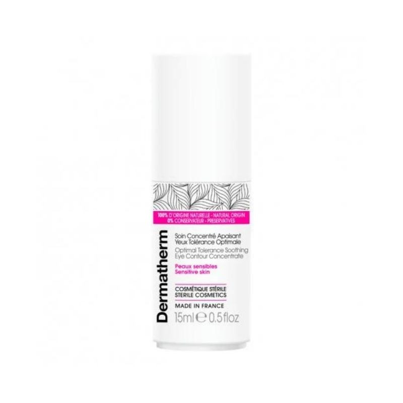 Dermatherm Optimal Tolerance Concentrat Organic Pentru Conturul Ochilor, 15ml