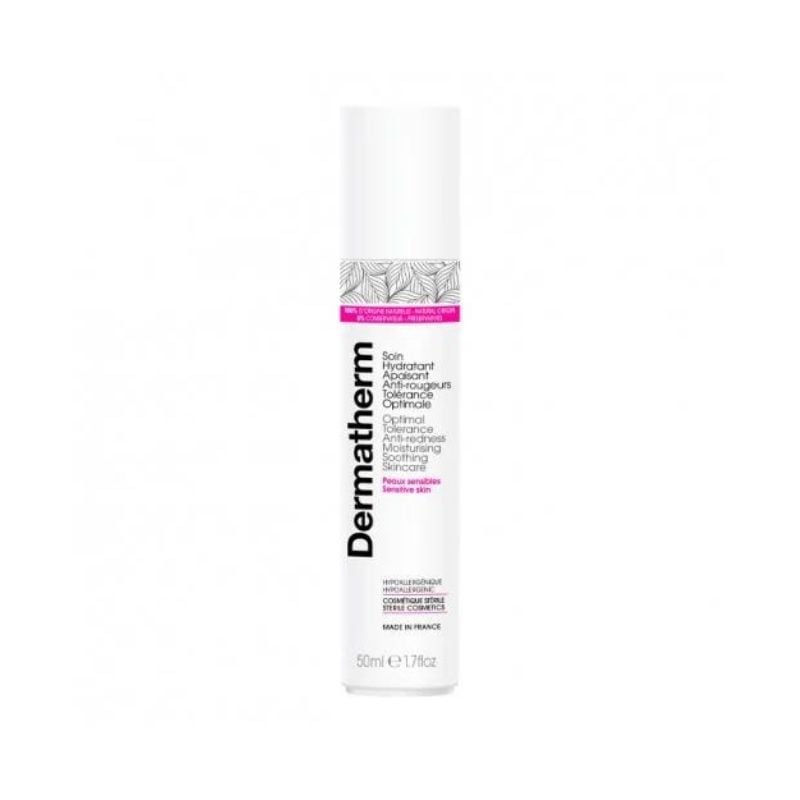 Dermatherm optimal tolerance crema organica anti-roseata, 50ml