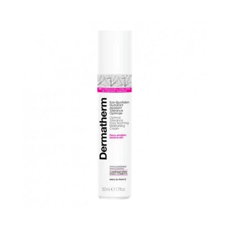 Dermatherm optimal tolerance crema organica de zi ten sensibil, 50ml