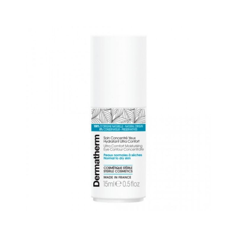 Dermatherm Ultra confort crema intens hidratanta pentru ochi, 15ml 15ml imagine noua