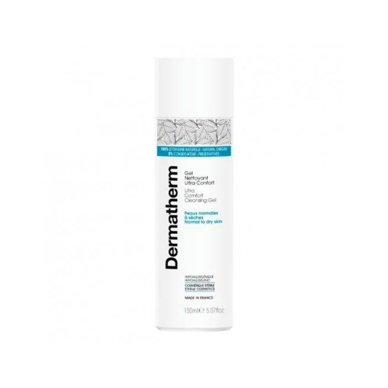 Dermatherm Ultra Confort lapte demachiant pentru ten normal si uscat, 150ml 150ml imagine noua