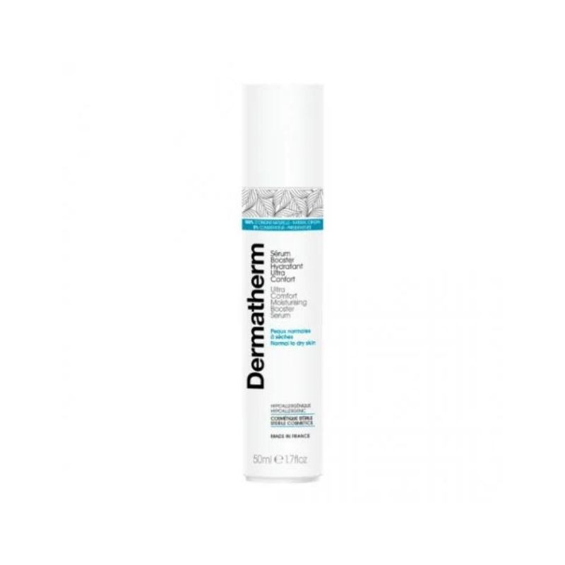 Serum booster hidratant pentru ten normal si uscat, Ultra Confort, 50ml, Dermatherm 50ml imagine noua