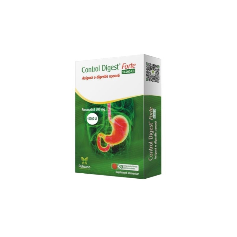 Polisano Control Digest Forte, 20 comprimate comprimate imagine 2022
