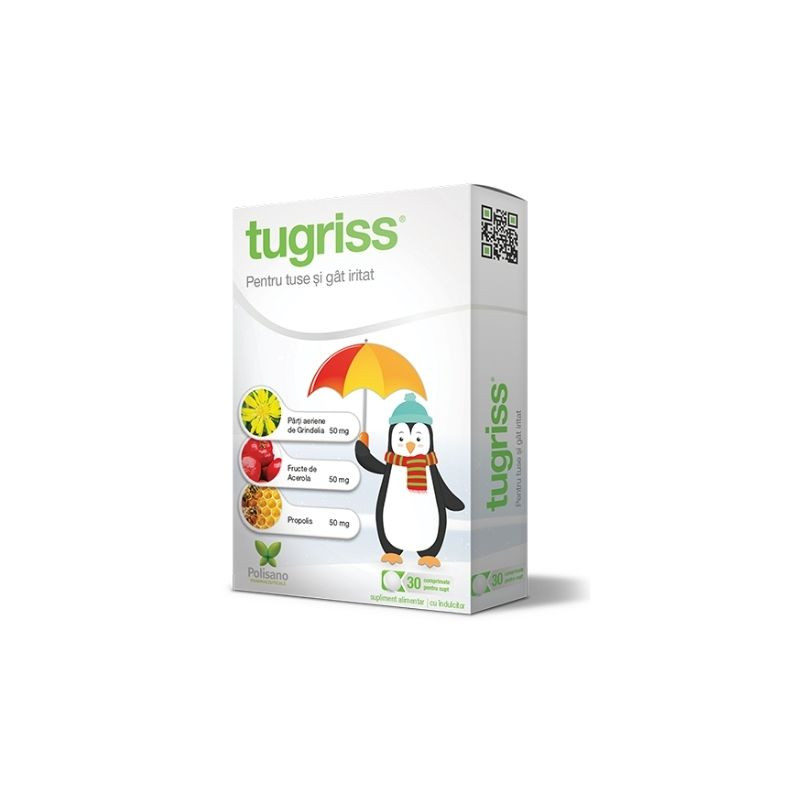 Polisano Tugriss, 30 comprimate comprimate imagine noua