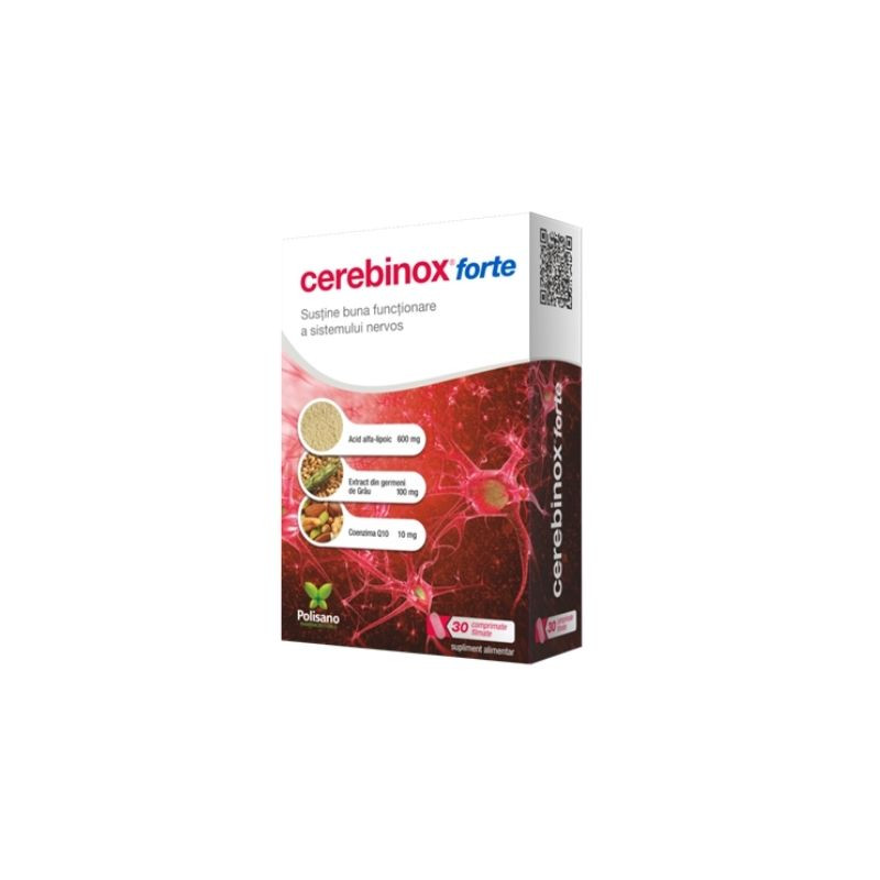 Polisano Cerebinox Forte, 30 comprimate Activitate imagine teramed.ro