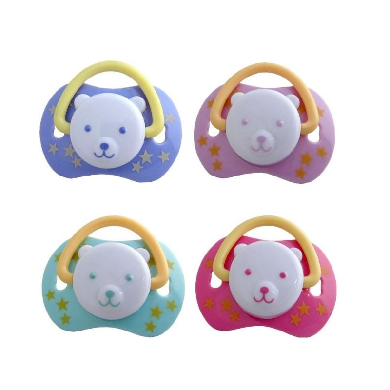 Primii Pasi R0333I - Suzeta Silicon Fata Ursuleti, 6+ luni