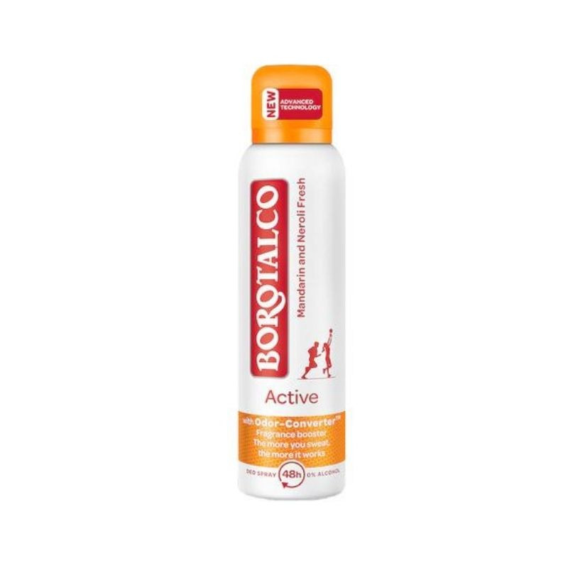 BOROTALCO Deodorant spray Active Mandarine&Neroli, 150ml 150ml imagine teramed.ro