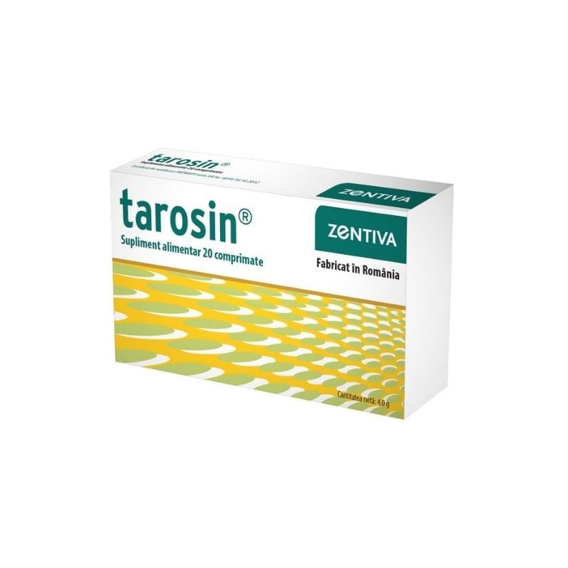 Tarosin, 20 Comprimate, Vase De Sange Rezistente