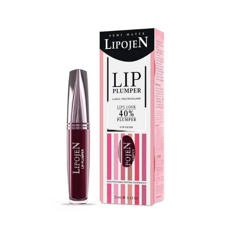 Lipojen Ruj lichid volumizant Deep Berry semi-mat cu colagen nr. 11, 5 ml La Reducere 11-