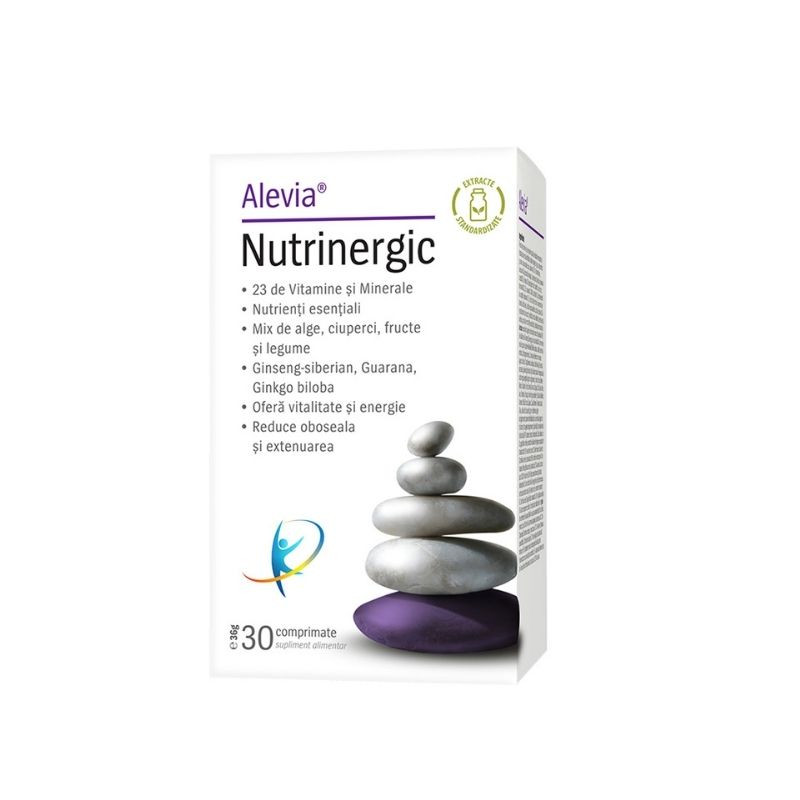 Alevia Nutrinergic, 30 Comprimate