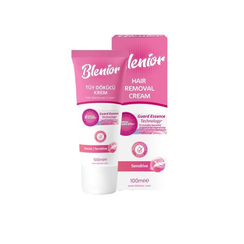Blenior Crema depilatoare – piele sensibila, 100ml 100ml imagine noua