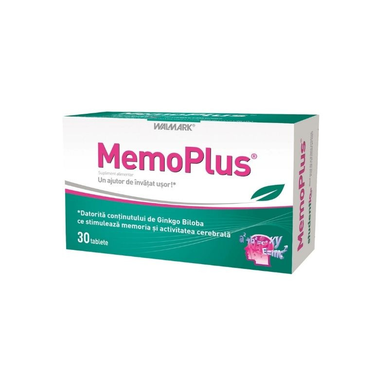 Walmark Memo Plus Pentru Memorie Si Concentrare, 30 Tablete