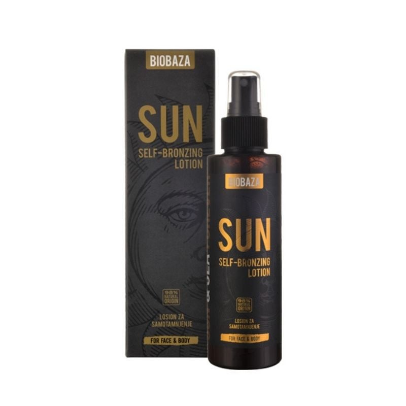 Biobaza sun lotiune naturala autobronzanta, 150 ml