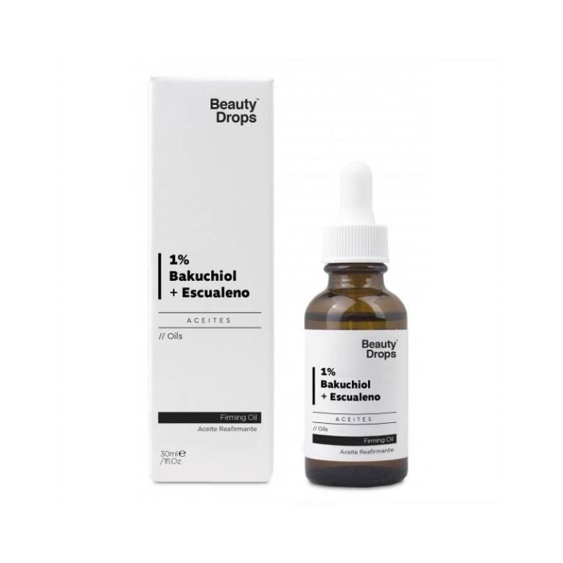 Ser Bakuchiol 1% + Squalane, 30ml, Beauty Drops 