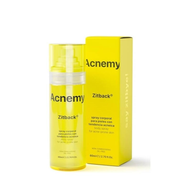 ACNEMY Spray pentru corp, pielea predispusa la acnee ZITBACK, 80ml 80ml imagine 2021