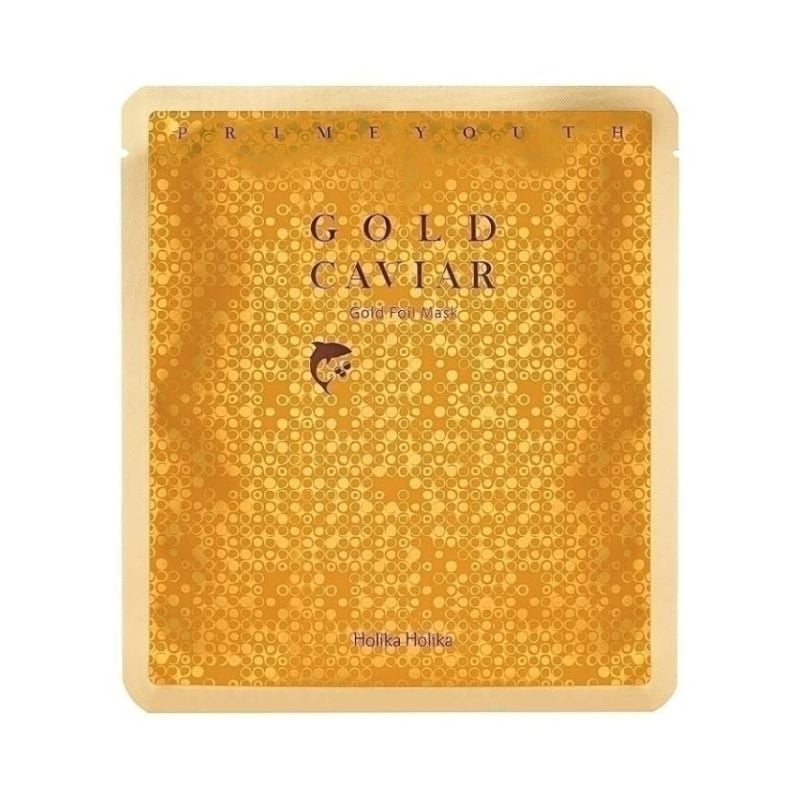 Holika Holika Masca faciala Prime Youth – aur, caviar auriu, 25 g aur imagine noua