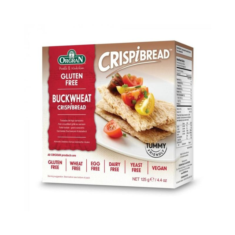 ORGRAN Paine uscata din Hrisca, 125g Alimente fara gluten 2023-10-03