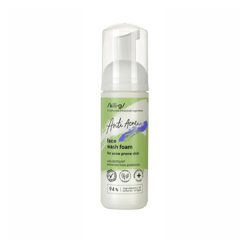 Kilig anti acne spuma curatare faciala, 150 ml