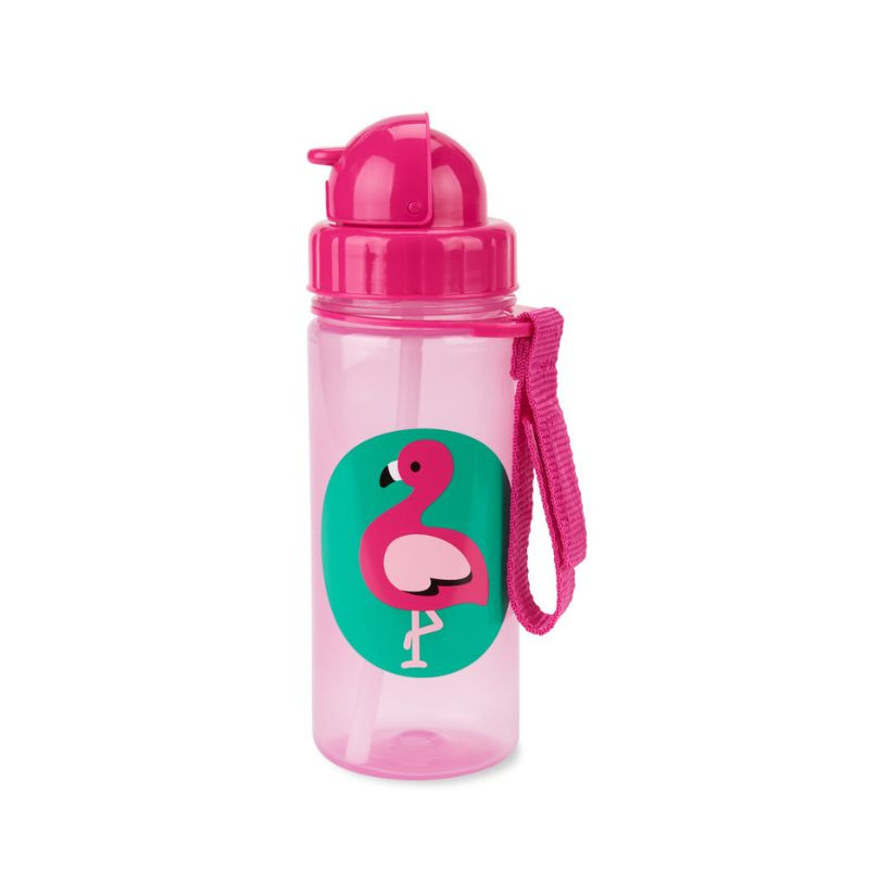 Skip-Hop Sticla cu pai Flamingo, 355 ml Accesorii hrana bebe