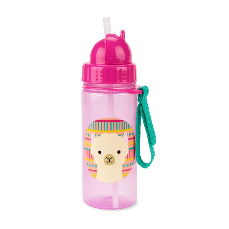 Skip Hop Sticla cu pai Lama, 355 ml 355 imagine noua