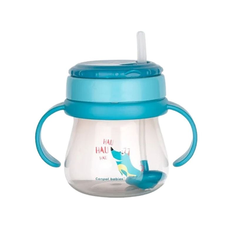 Canpol Babies Cana Inovativa cu pai si plutitor Flip-Top, 250ml 250ml imagine noua