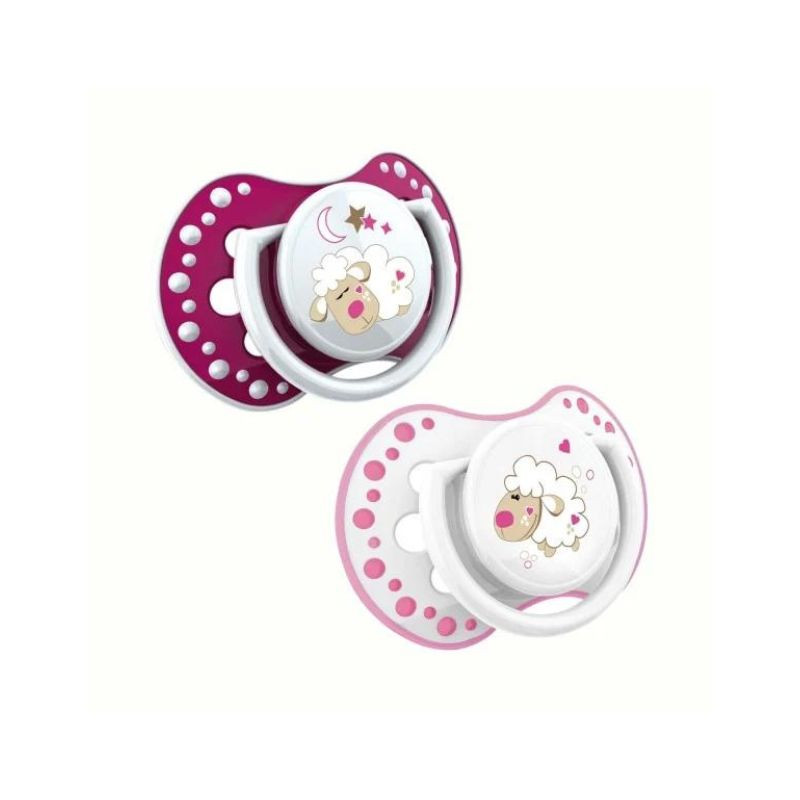 Lovi Suzeta Silicone Dynamic Night&day Fata 22/809, Oita, 0-3 Luni, 2 Bucati